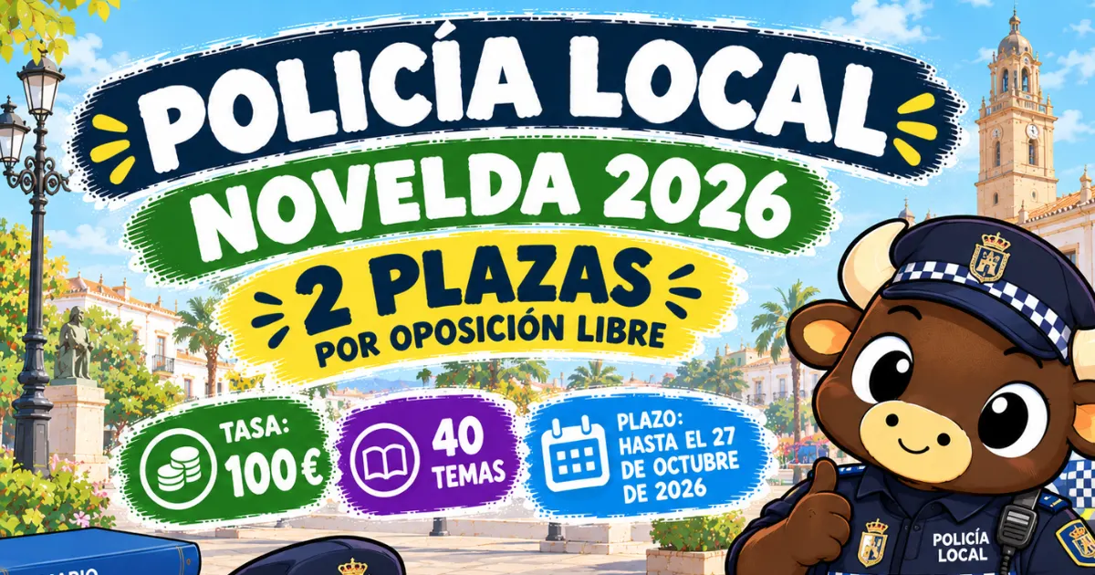 novelda oposiciones policia local