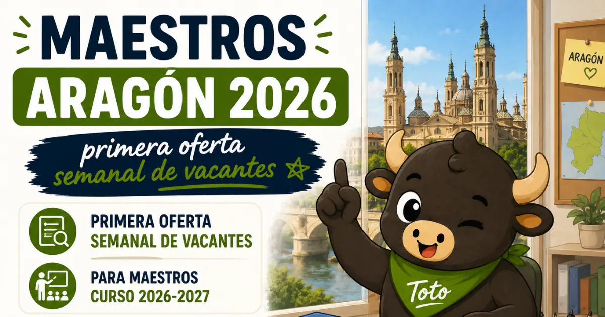 oposicion maestros aragon
