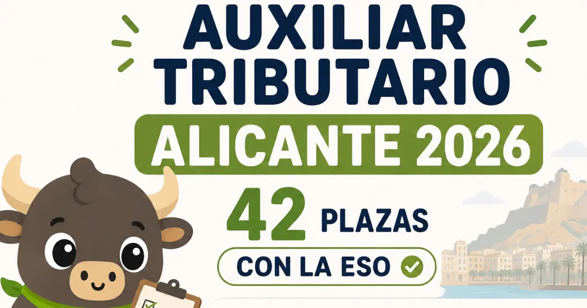 auxiliar tributario alicante