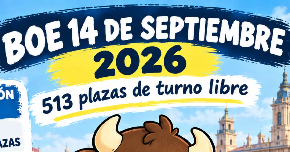 resumen boe 14 septiembre convocatorias