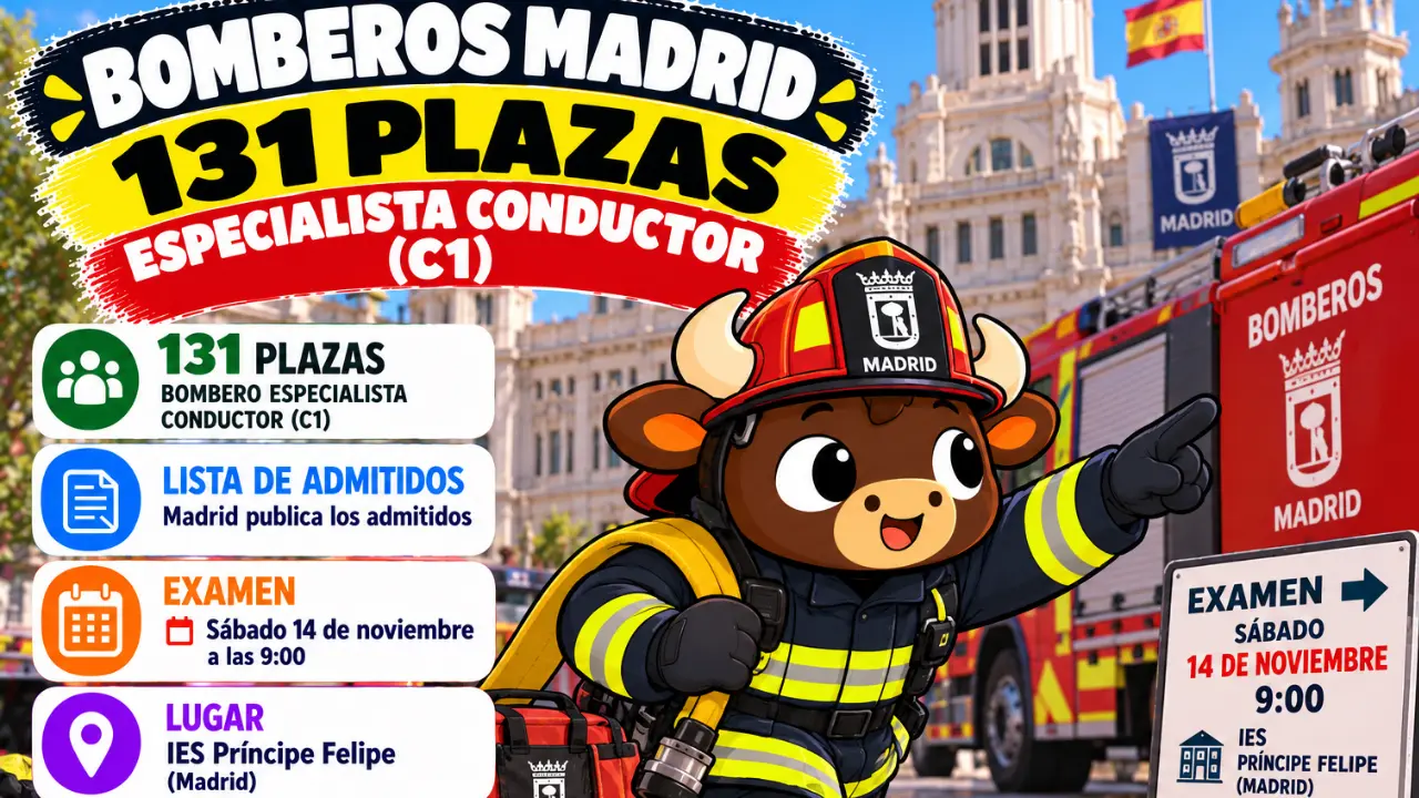bomberos madrid oposiciones