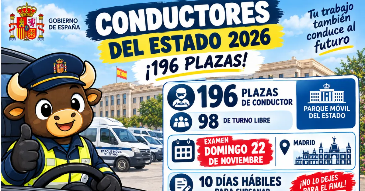 oposicion conductores estado