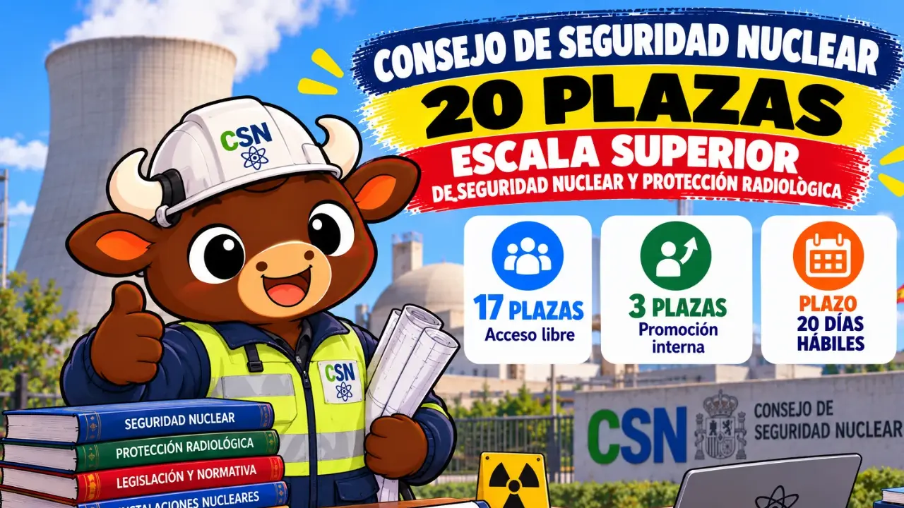 consejo nuclear oposiciones