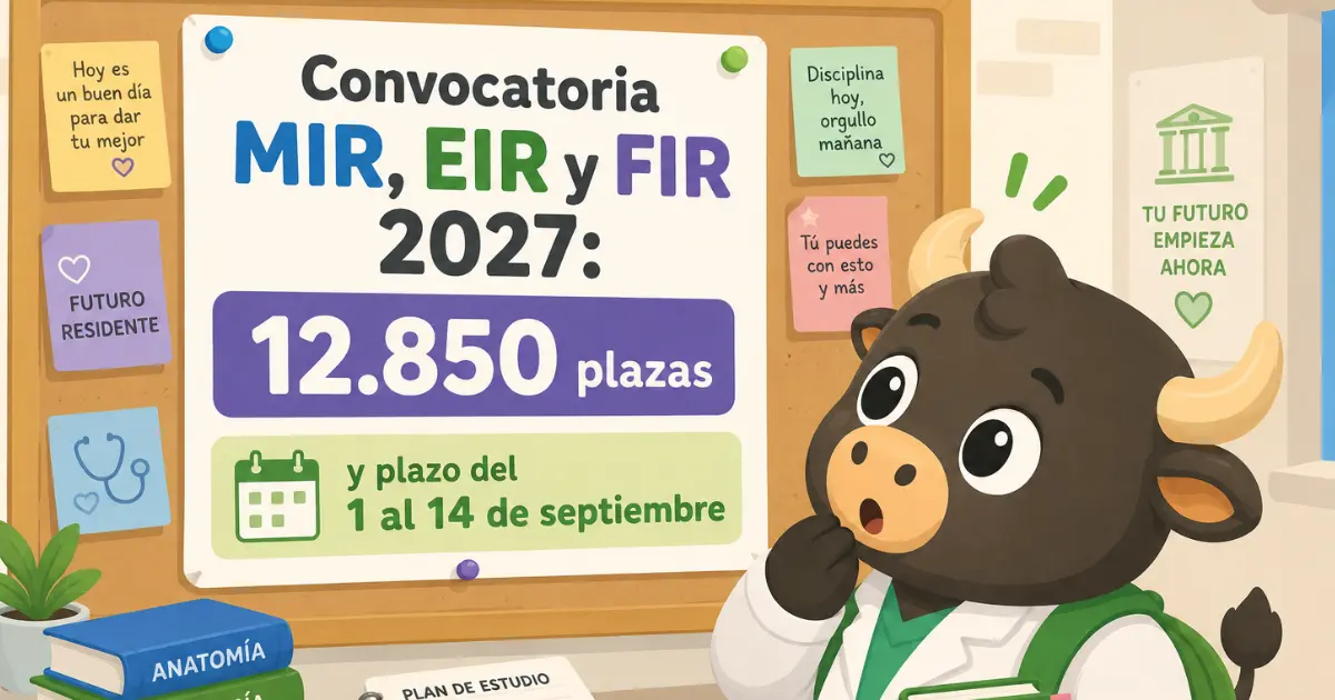 convocotaria MIR FIR EIR oposiciones gratis