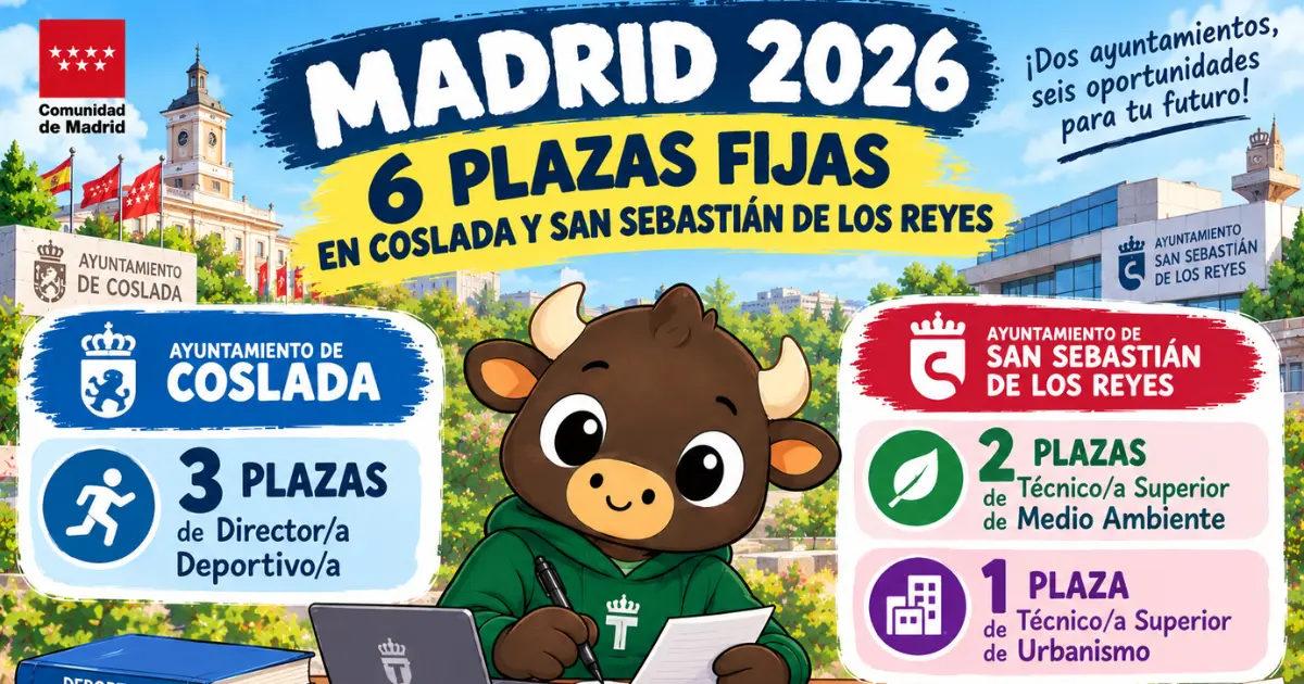 madrid plazas fijas coslada y san sebastian de los reyes