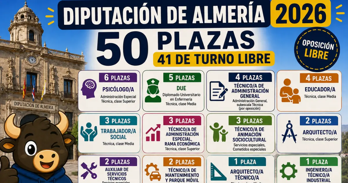 almeria oposiciones 2026