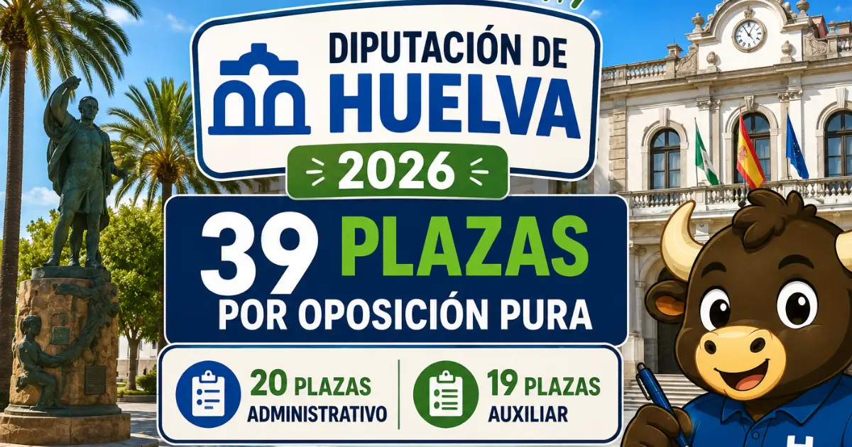 oposiciones administrativo huelva