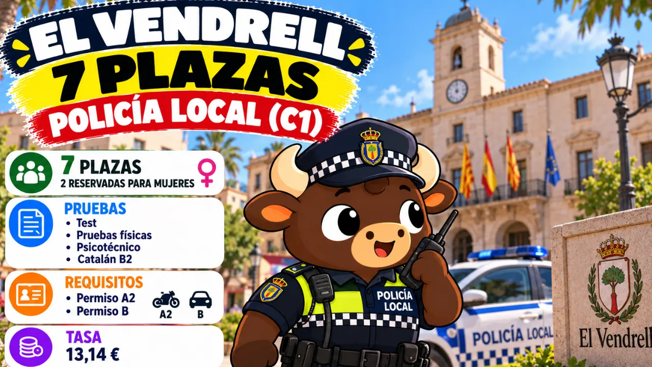 oposicion policia local vendrell