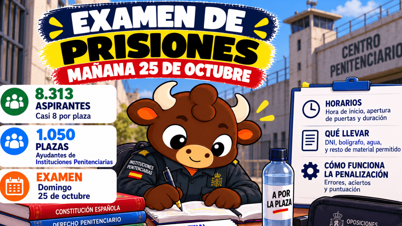 EXAMEN PRISIONES OPOSICIONES