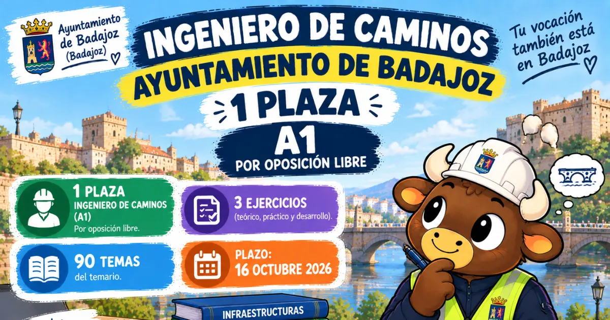 ingeniero de caminos badajoz