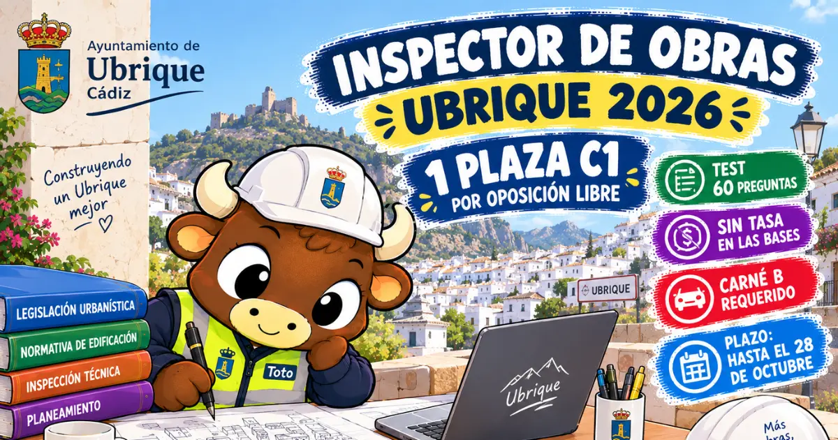 oposicion obras ubrique