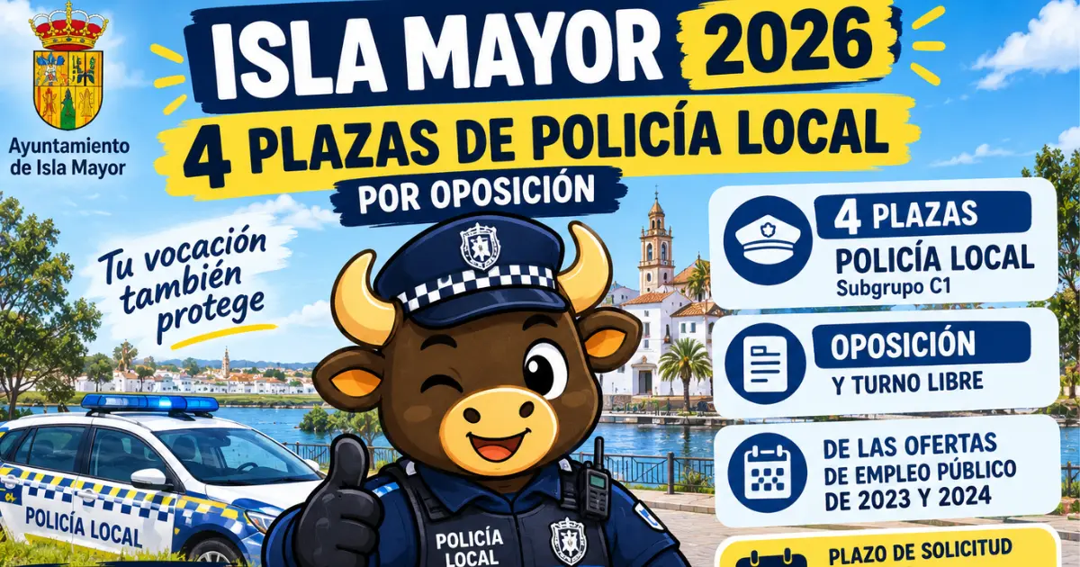 isla mayor oposiciones policia local