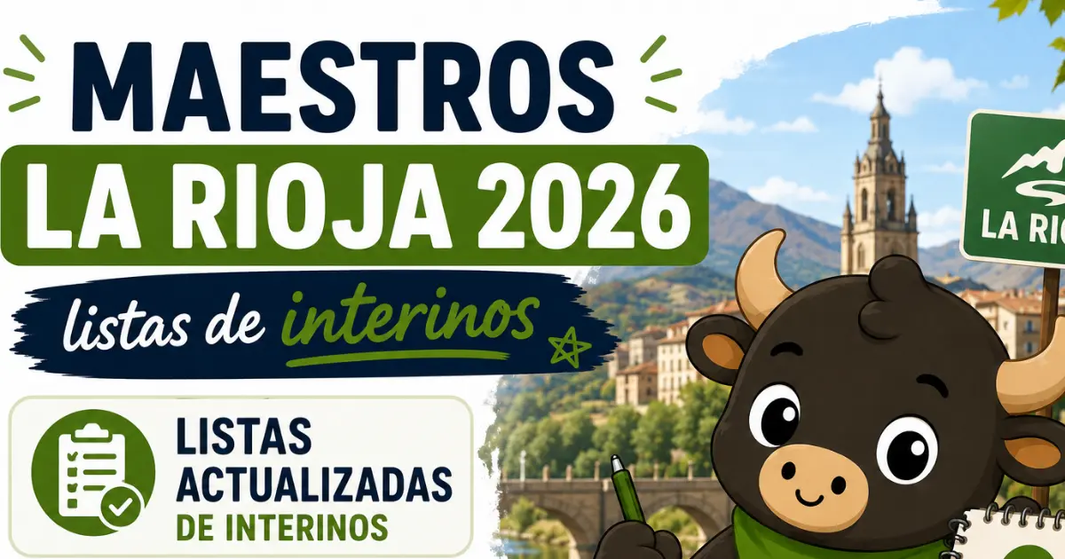 lista interinos rioja