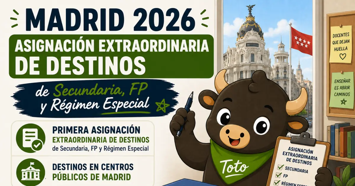 opo secundaria madrid