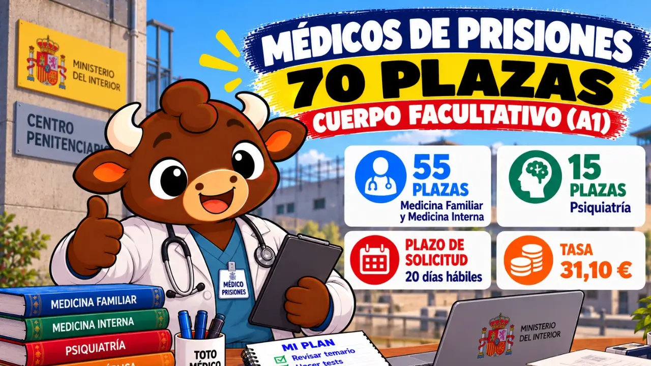 oposiciones sanidad medico