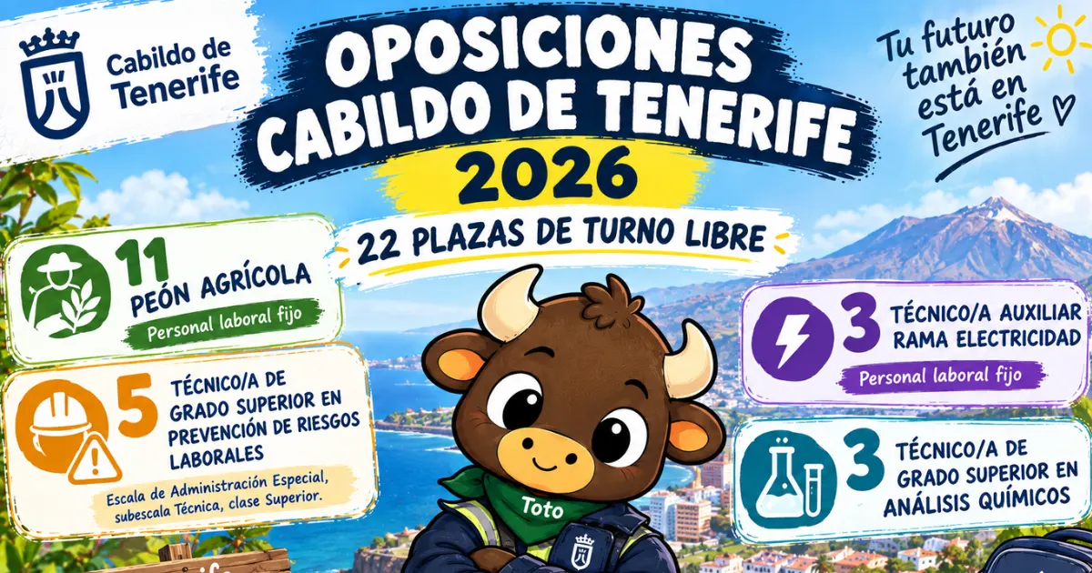 oposiciones cabildo tenerife