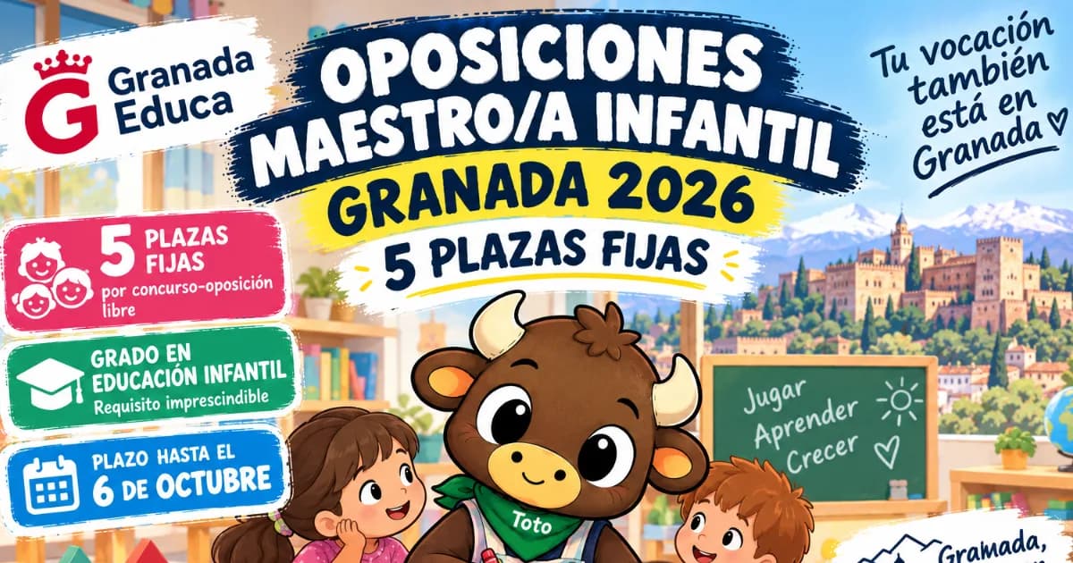 oposiciones maestro granada 2026