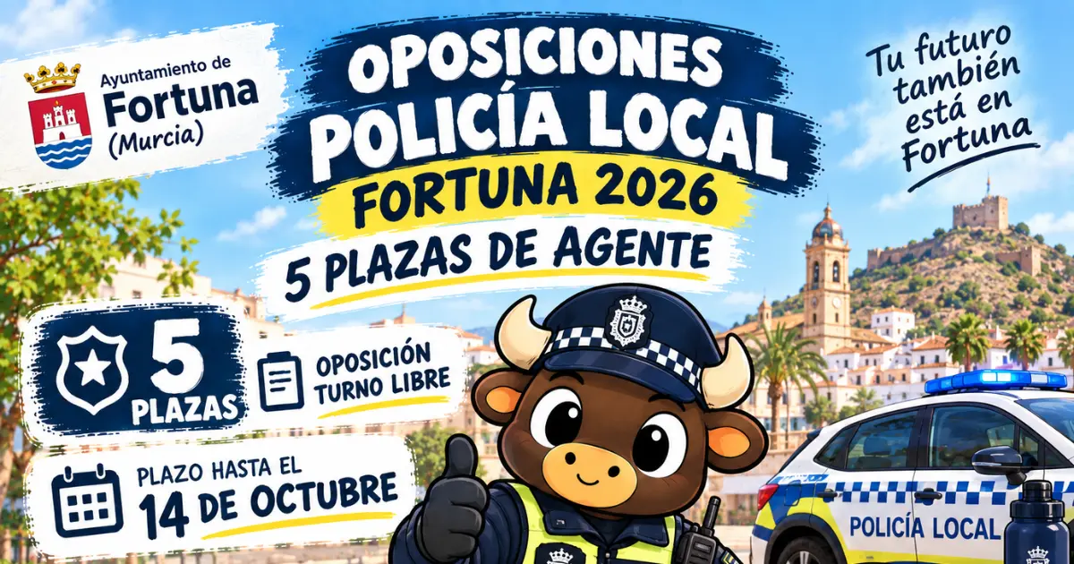 oposiciones policia local fortuna