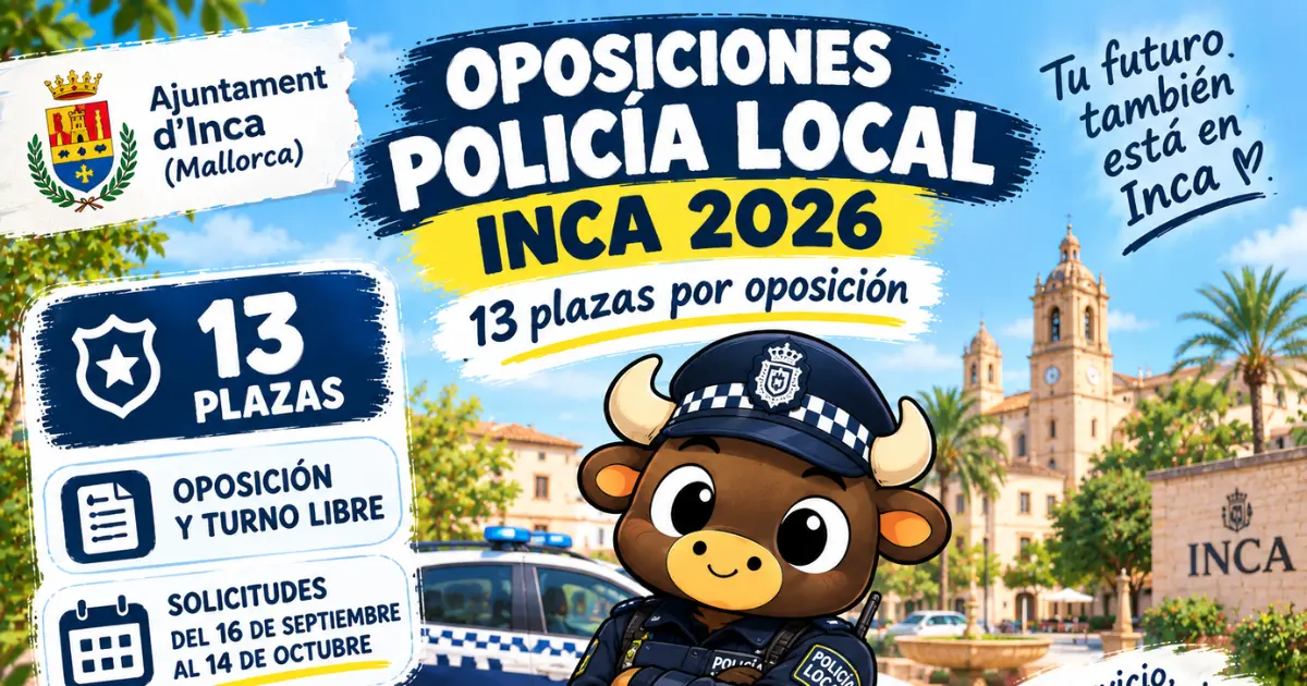 oposiciones policia local inca