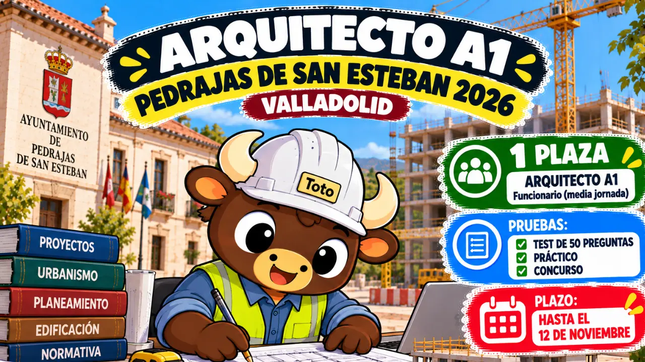 arquitecto vallaodlid oposiciones