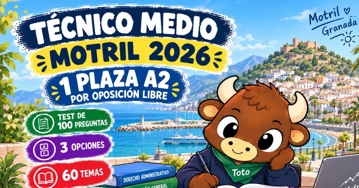 oposiciones tecnico motril
