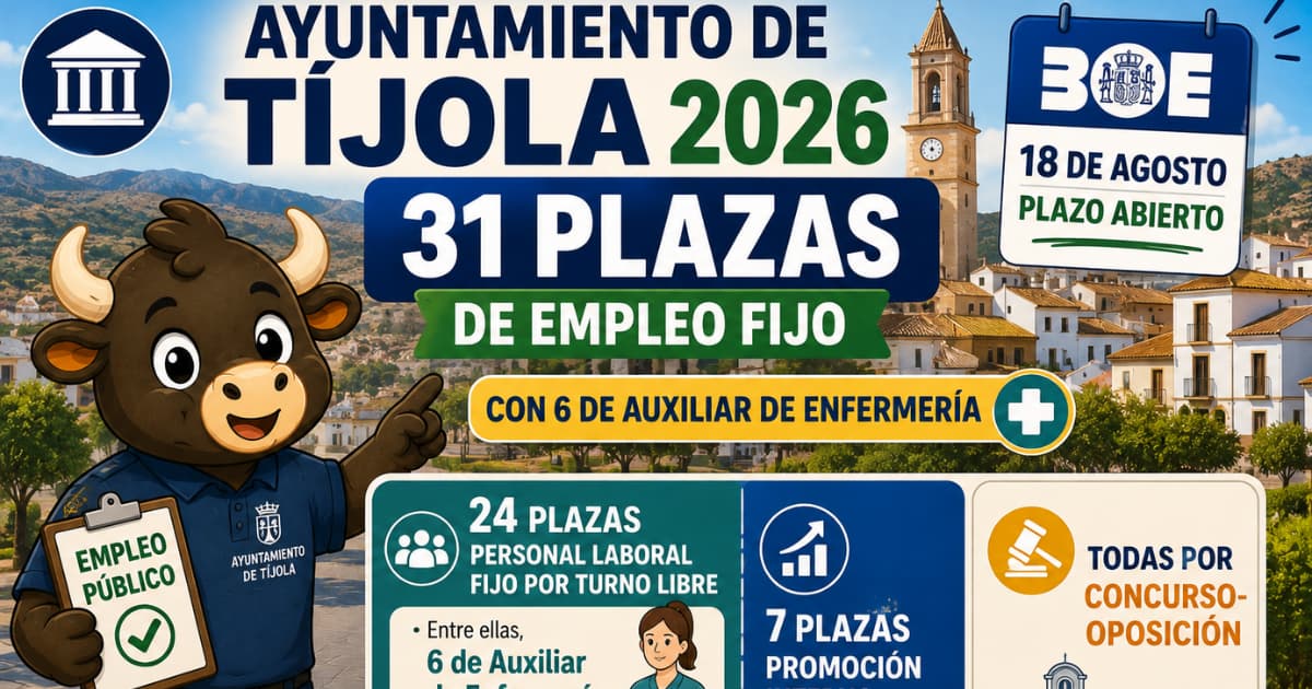 oposiciones tijola
