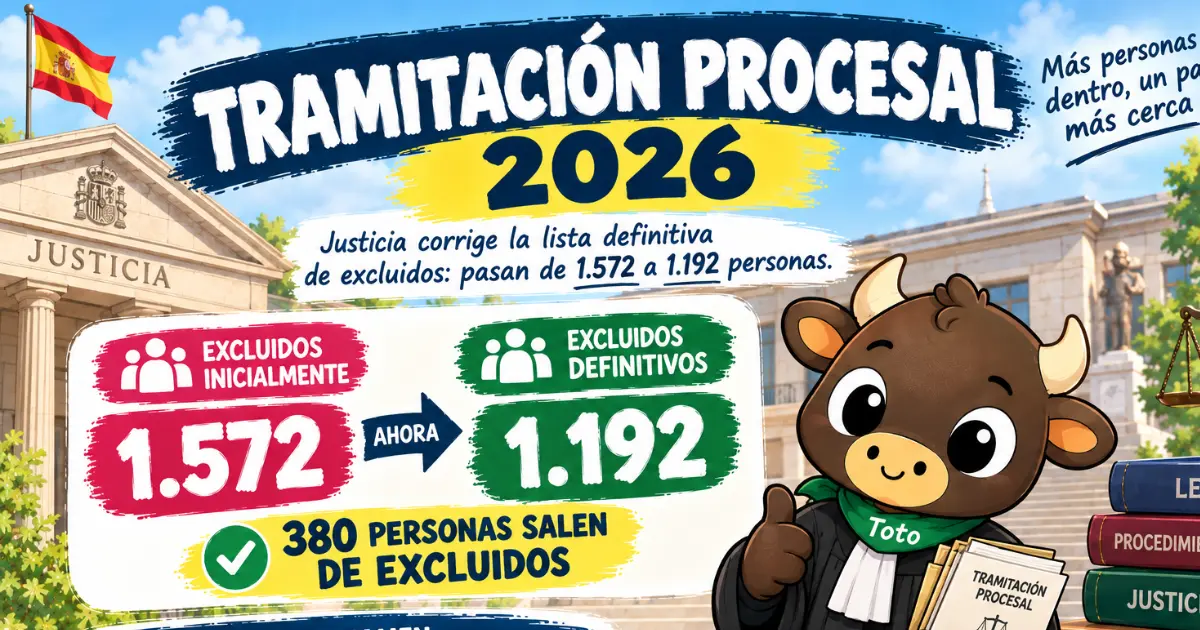 tramitacion procesal oposiciones