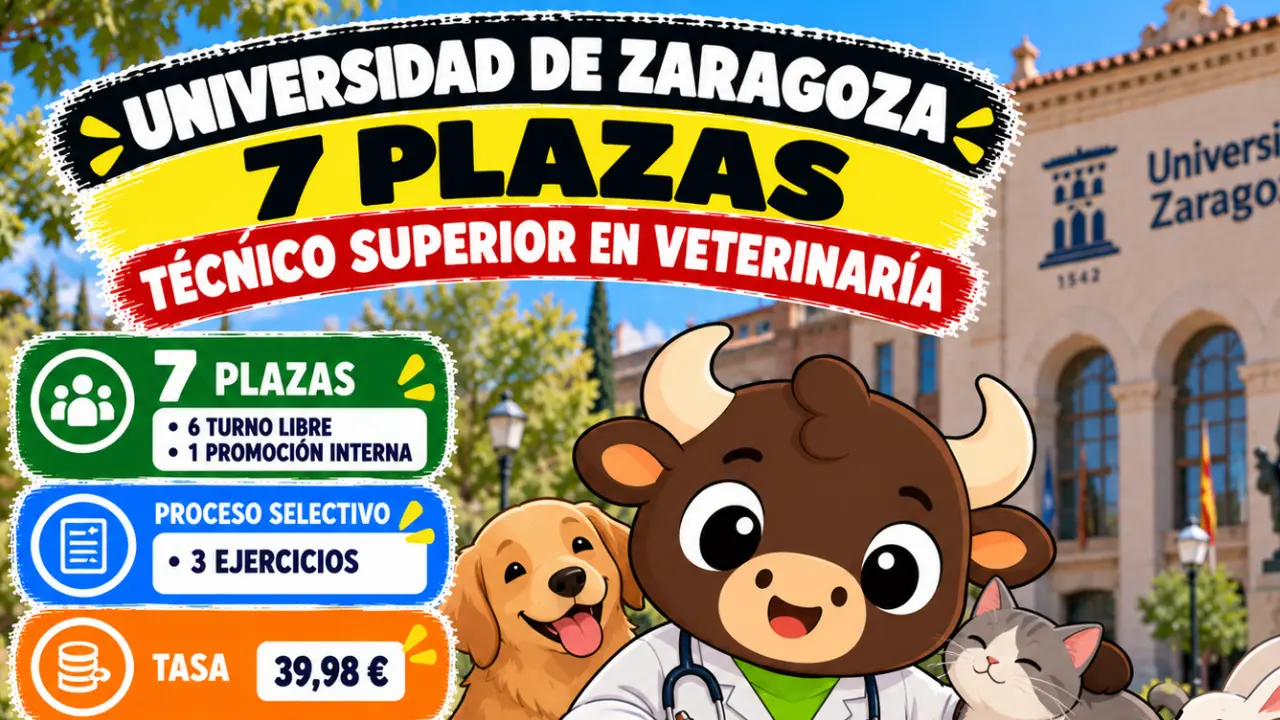 zaragoza oposiciones veterinaria universidad