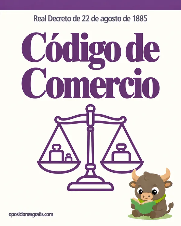 Portada de Código de Comercio (Real Decreto de 22 de agosto de 1885) en PDF
