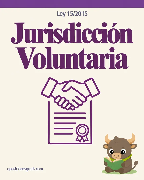 Portada de Ley 15/2015, de la Jurisdicción Voluntaria en PDF