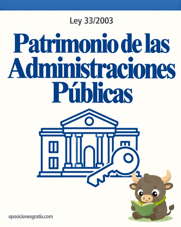Portada de Ley 33/2003, del Patrimonio de las Administraciones Públicas en PDF