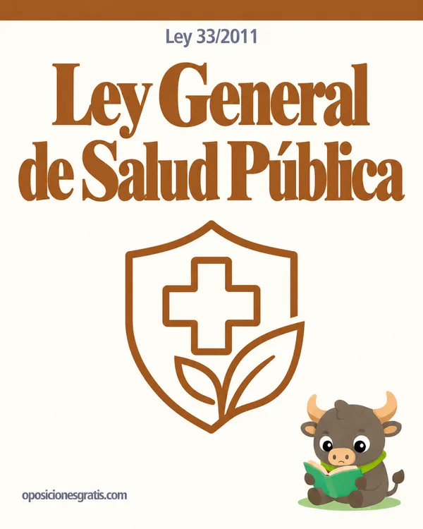 Portada de Ley 33/2011, General de Salud Pública en PDF