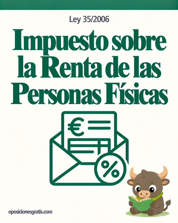 Portada de Ley 35/2006, de 28 de noviembre, del Impuesto sobre la Renta de las Personas Físicas (IRPF) en PDF