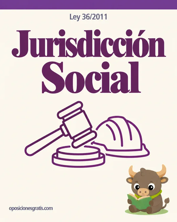 Portada de Ley 36/2011, reguladora de la jurisdicción social (LRJS) en PDF