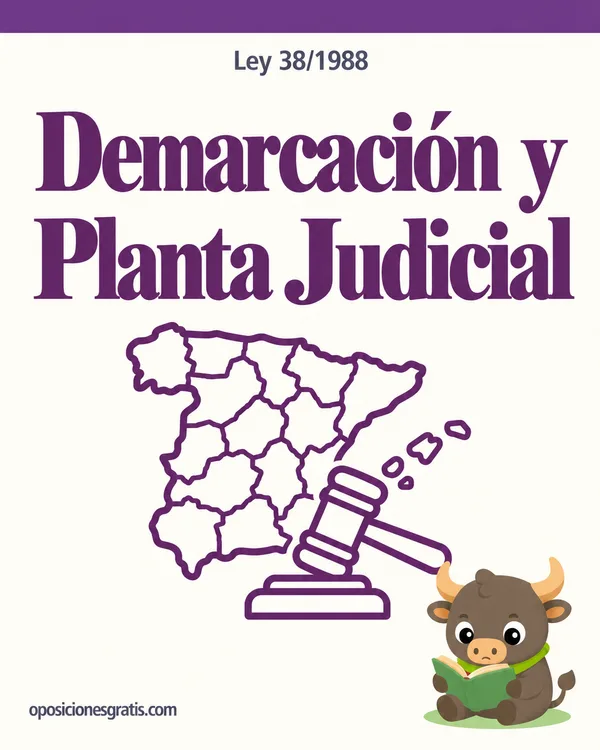 Portada de Ley 38/1988, de 28 de diciembre, de Demarcación y de Planta Judicial en PDF