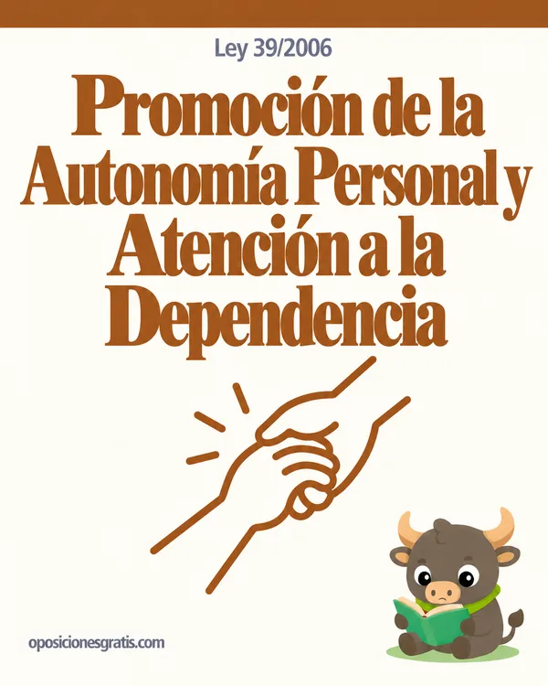 Portada de Ley 39/2006, de Promoción de la Autonomía Personal y Atención a la Dependencia en PDF
