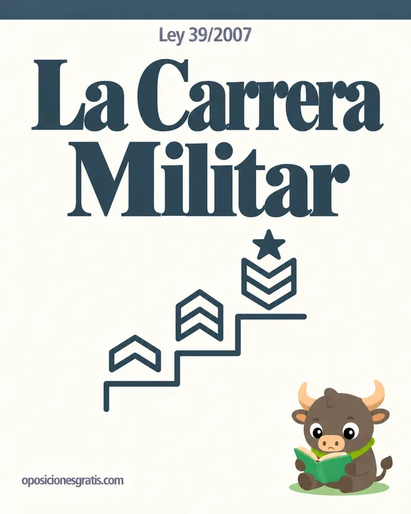 Portada de Ley 39/2007, de 19 de noviembre, de la carrera militar en PDF