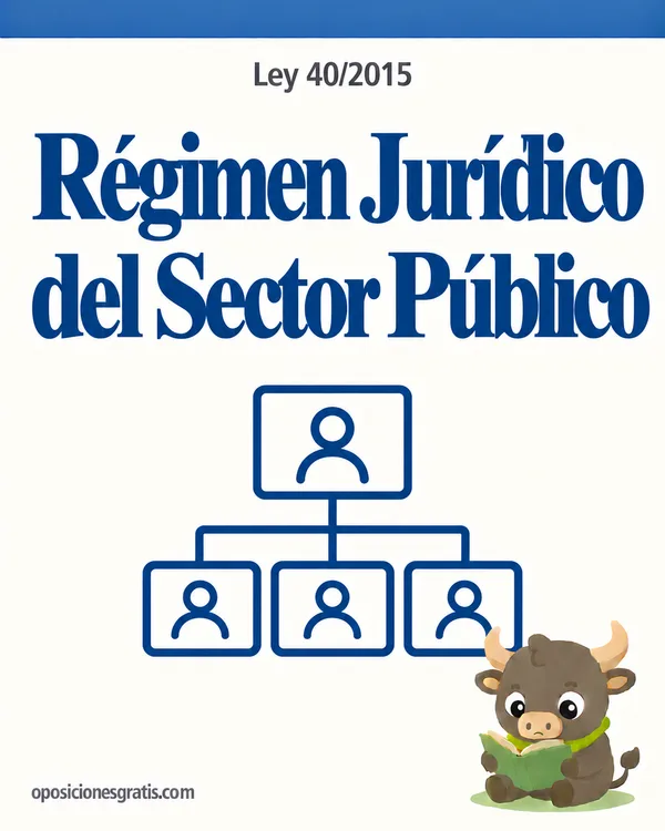 Portada de Ley 40/2015, de Régimen Jurídico del Sector Público en PDF