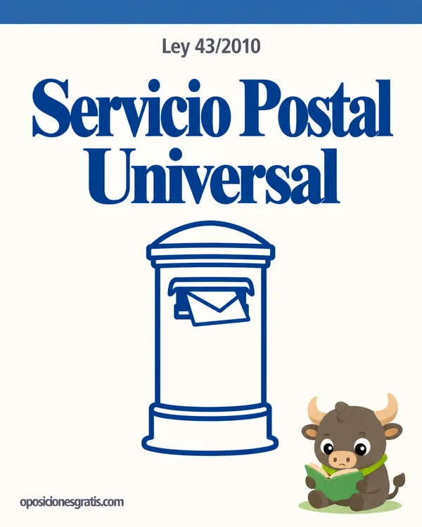 Portada de Ley 43/2010, de 30 de diciembre, del servicio postal universal, de los derechos de los usuarios y del mercado postal en PDF