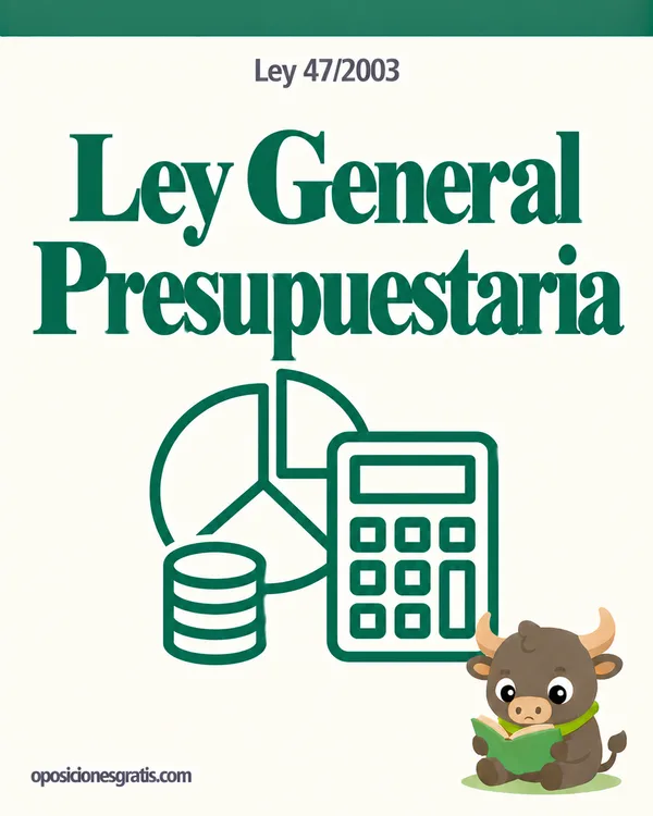 Portada de Ley 47/2003, General Presupuestaria en PDF