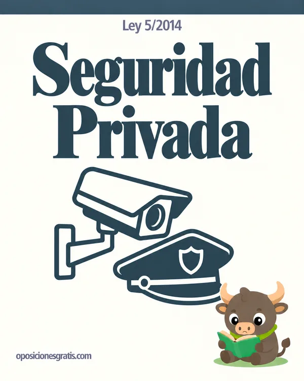 Portada de Ley 5/2014, de 4 de abril, de Seguridad Privada en PDF