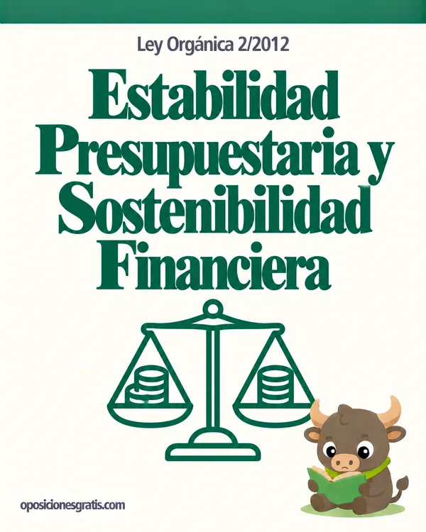 Portada de Ley Orgánica 2/2012, de 27 de abril, de Estabilidad Presupuestaria y Sostenibilidad Financiera en PDF