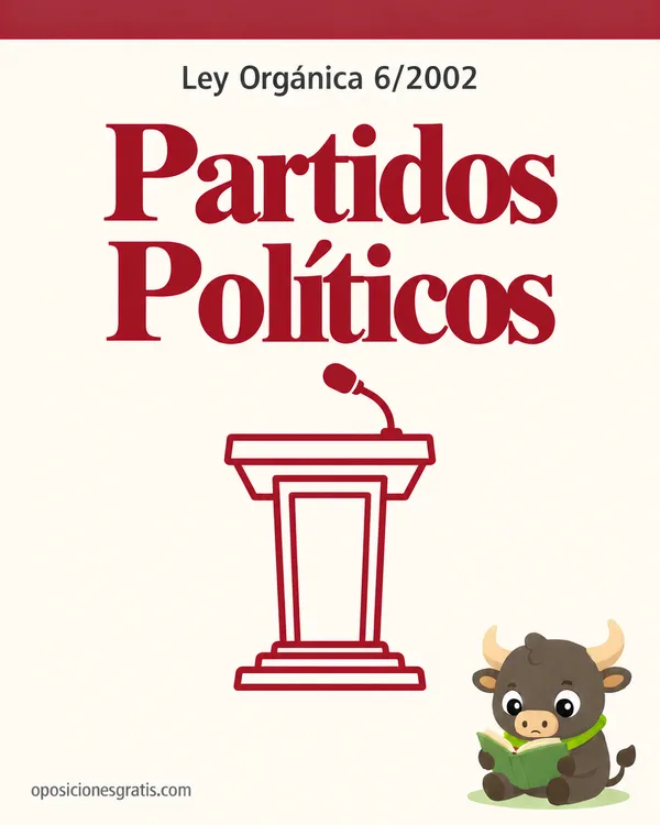 Portada de LO 6/2002, de Partidos Políticos en PDF
