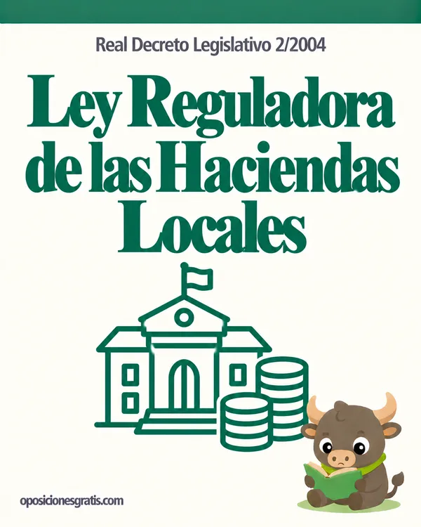 Portada de RDL 2/2004, Texto Refundido de la Ley Reguladora de las Haciendas Locales en PDF