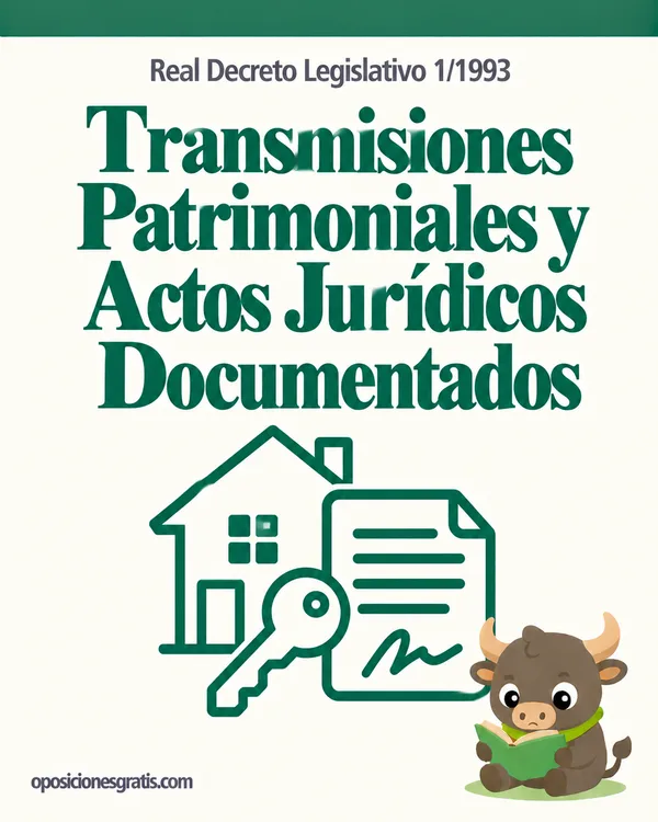 Portada de Impuesto sobre Transmisiones Patrimoniales y Actos Jurídicos Documentados (RDLeg 1/1993) en PDF